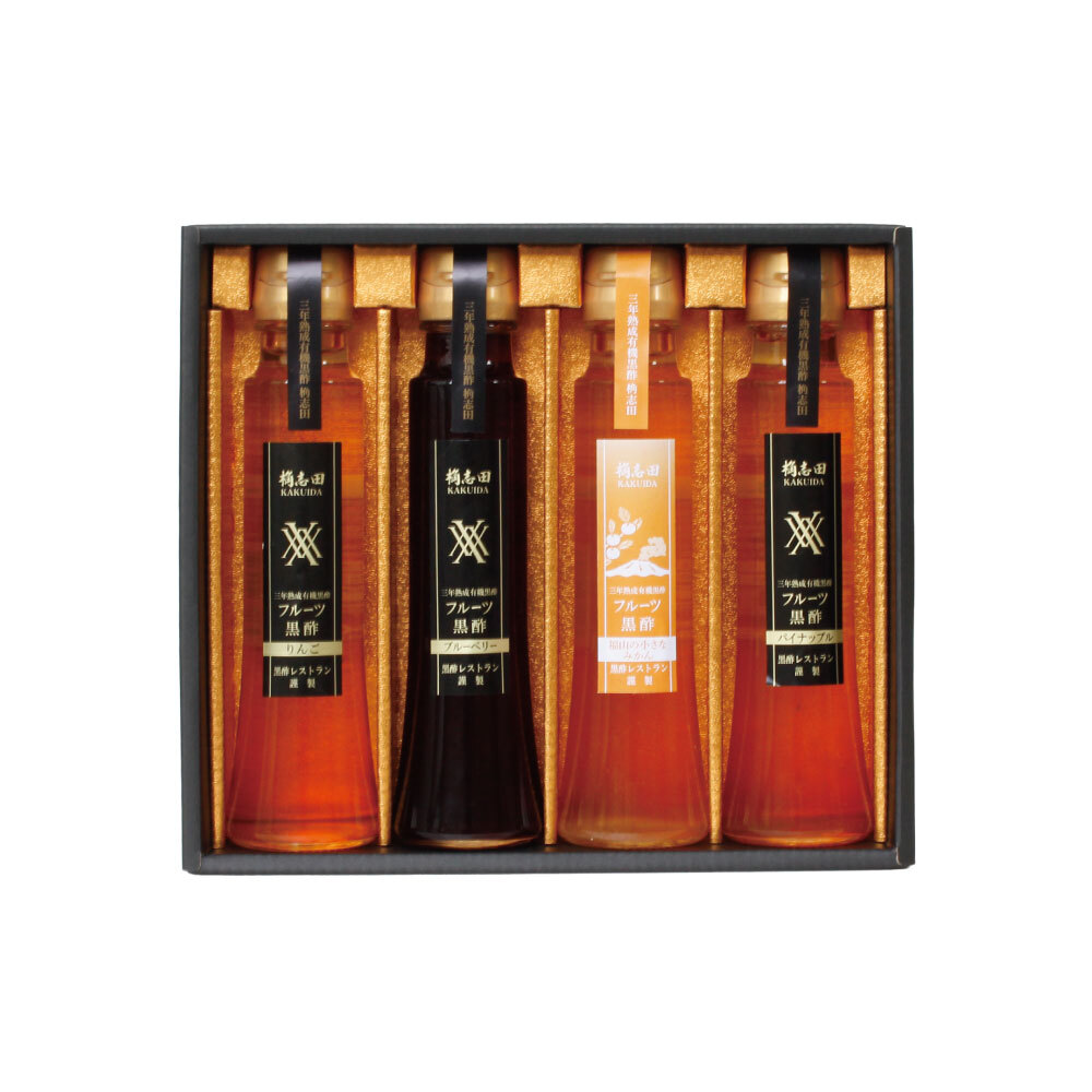 生フルーツ黒酢4本セット