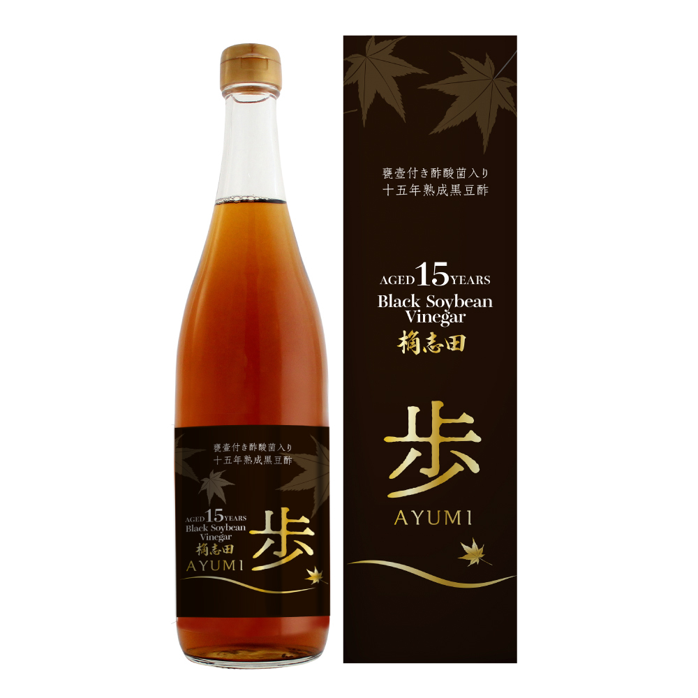 黒豆酢桷志田歩15年熟成 720ml