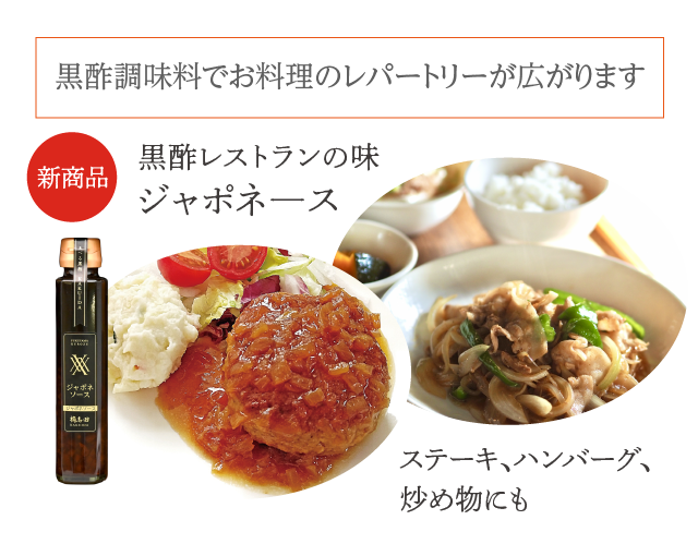 黒酢シーズニングセット 黒酢の通販 ｜ 福山黒酢 桷志田（かくいだ